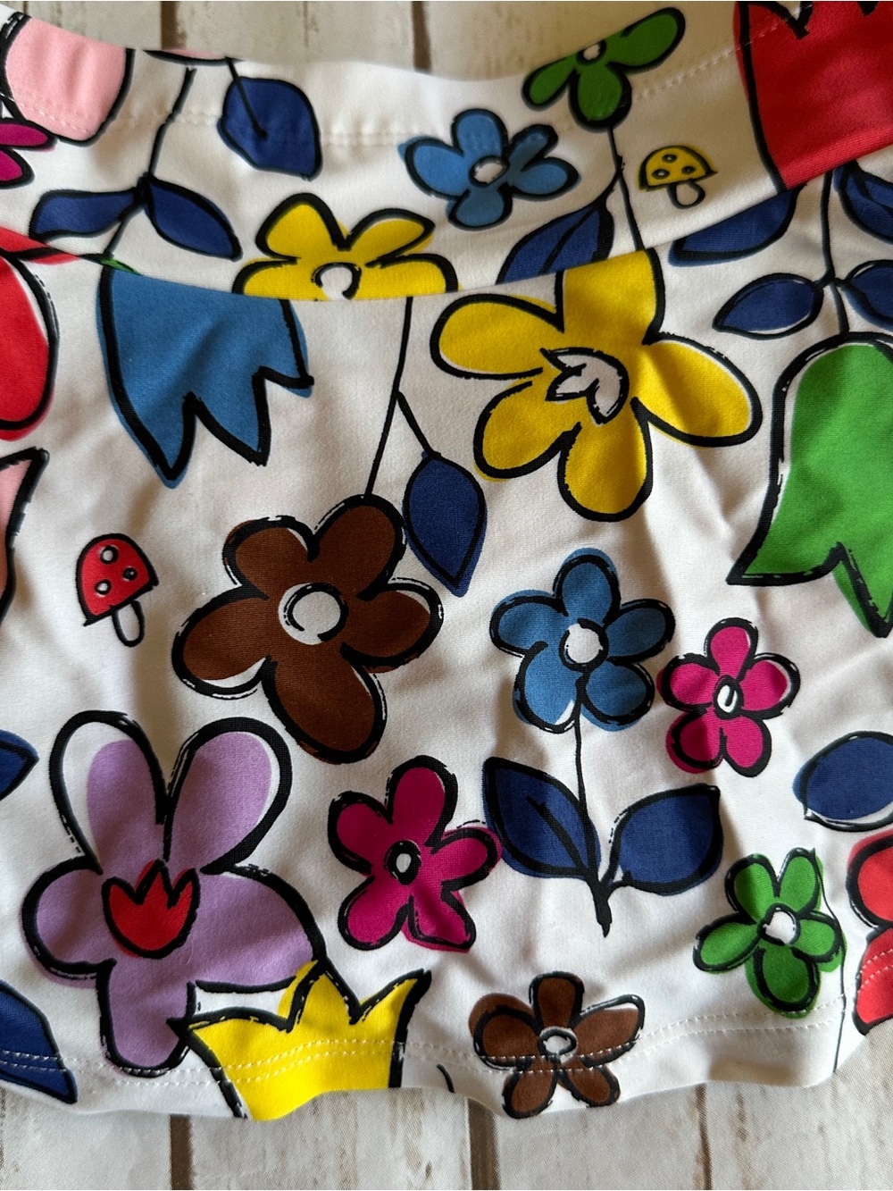 Hanna coral floral swim skirt - Picture 6 of 8